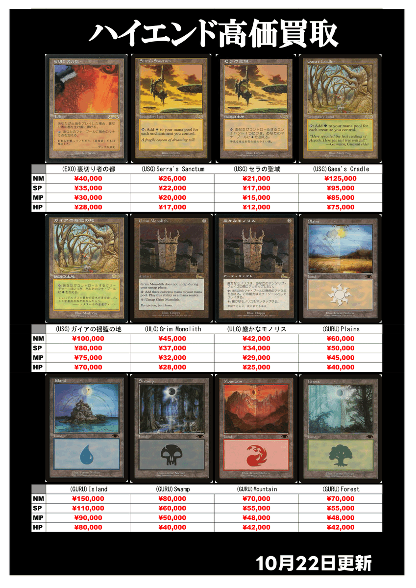 ドラゴンスター オタロード中央マジック：ザ・ギャザリングフロア on X