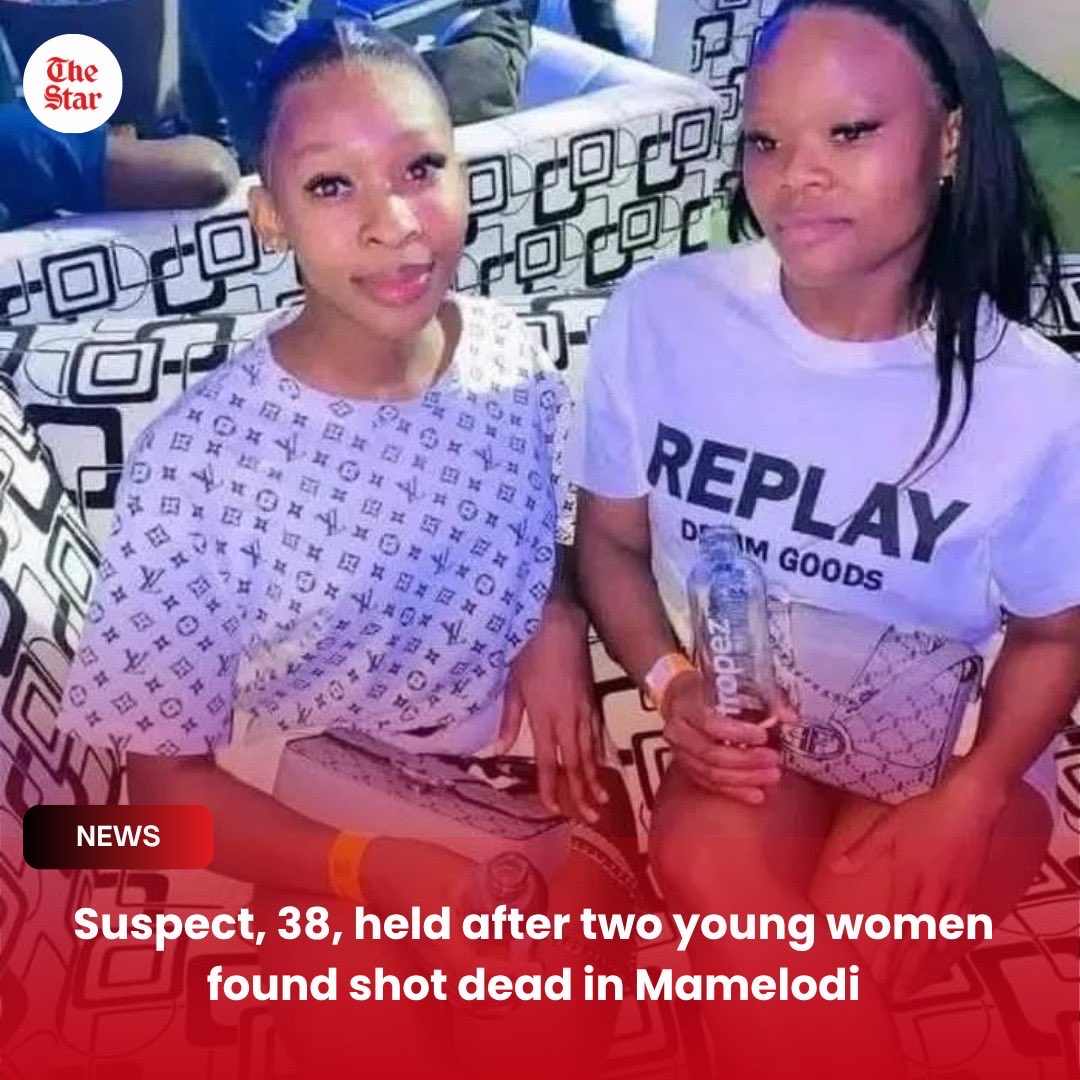 TheStar_news's tweet image. A 38-year-old suspect has been arrested after two young women were found shot dead in Mamelodi — leaving families heartbroken and a community demanding justice. thestar.co.za/news/2025-10-2…
#TheStar #Mamelodi #GenderBasedViolence #CrimeNews #JusticeForWomen #BreakingNews #SA