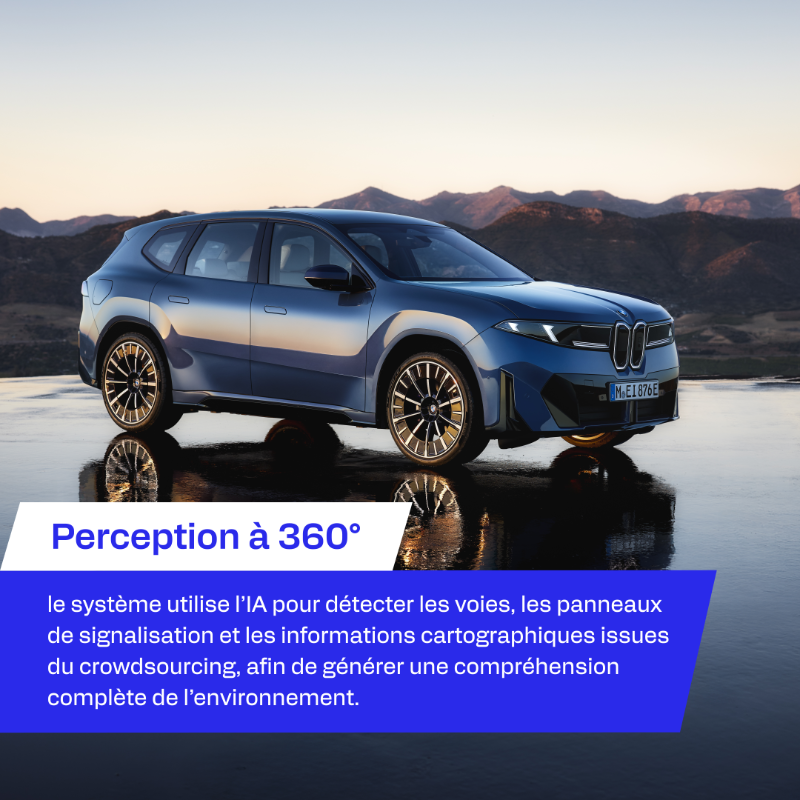 Qualcomm_FR's tweet photo. Développé en collaboration avec @BMWGroup, @Snapdragon Ride Pilot prend vie dans le nouveau BMW iX3.
Ce système offre une perception à 360 degrés, place la sécurité au premier plan et permet une conduite avancée, contextuellement intelligente.
Swipez pour en découvrir plus.