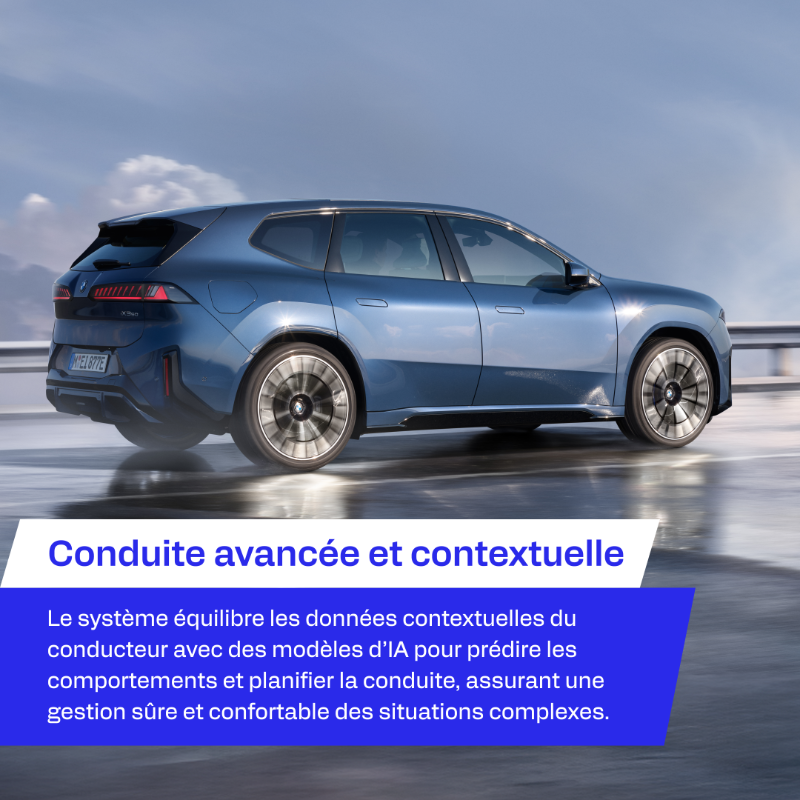 Qualcomm_FR's tweet photo. Développé en collaboration avec @BMWGroup, @Snapdragon Ride Pilot prend vie dans le nouveau BMW iX3.
Ce système offre une perception à 360 degrés, place la sécurité au premier plan et permet une conduite avancée, contextuellement intelligente.
Swipez pour en découvrir plus.