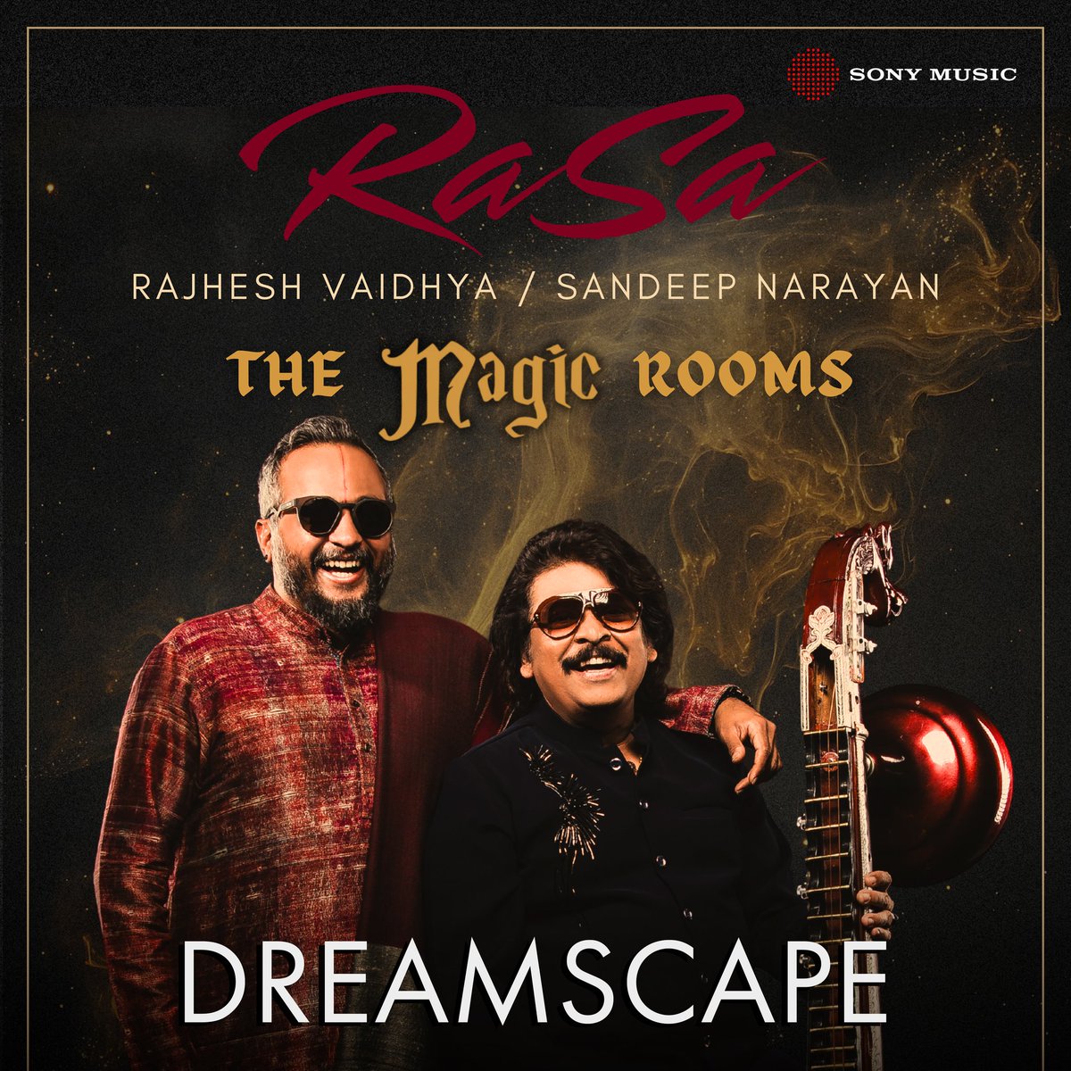 When I began composing The Magic Rooms, I wanted to create a space where worlds collide;  Carnatic music meets modern groove, tradition meets technology, and emotion meets precision.

Together with Sandeep Narayan and John Paul, this dream turned into sound;  an immersive blend