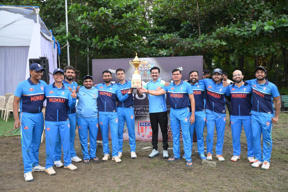 NADT_Official's tweet photo. NADT proudly hosted the 7th edition of the Taxman Trophy-a spirited tri-series between Mumbai IRS, Delhi IRS &amp; NADT. DG, NADT graced the opening &amp; closing ceremonies, lauding the sports culture of IRS and emphasizing the role of fitness &amp; team building in professional excellence. https://t.co/JYrUauXgZY