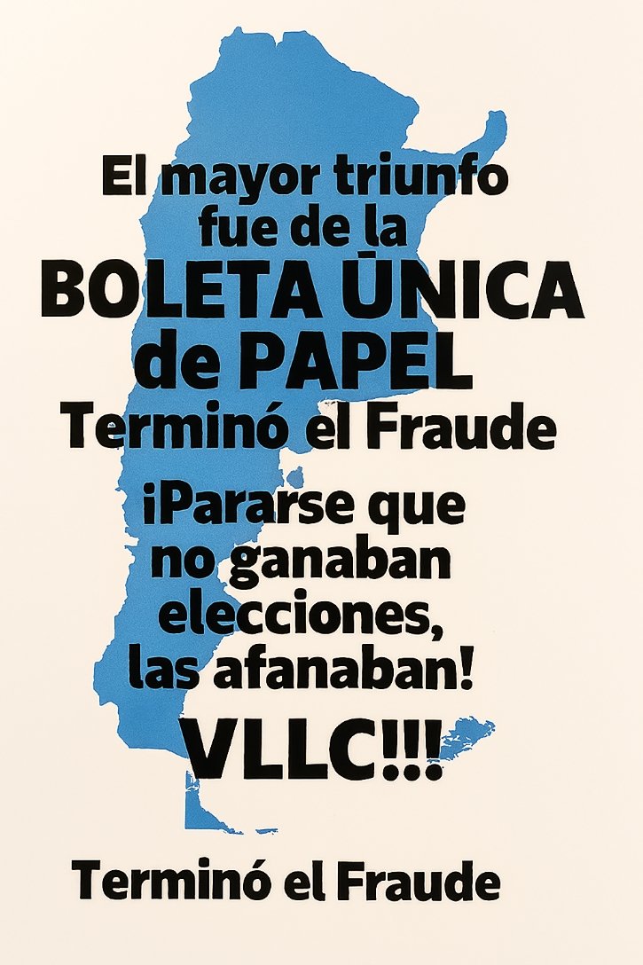 suizo06's tweet photo. Quedó demostrado, Habran ganado realmente las elecciones anteriores? https://t.co/eUQnFVbSyV