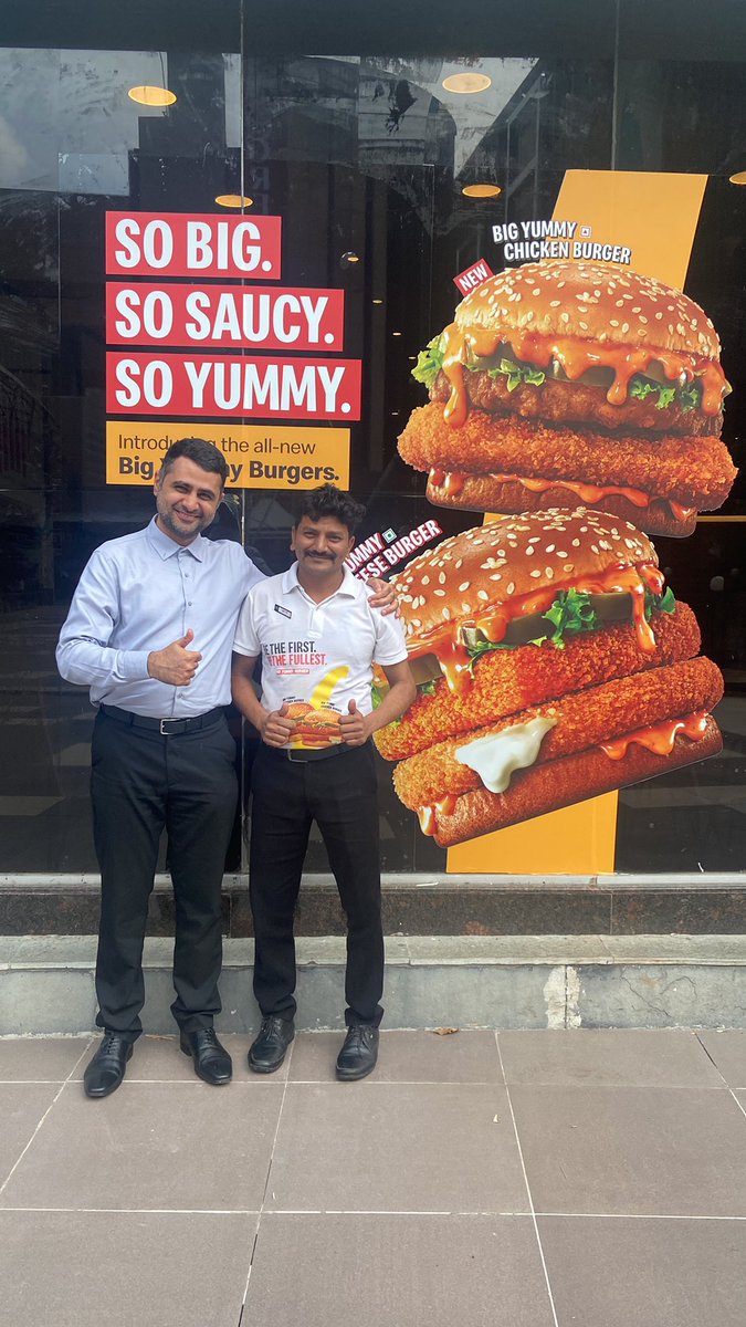 AdvocateIrani's tweet photo. @McDonalds @mcdonaldsindia Mr. Nitin as always is one of the most polite and humble staff you could possible have on your team. Really appreciate his efforts and hardwork. He deserves a shout out! https://t.co/weo4ZWxxSB