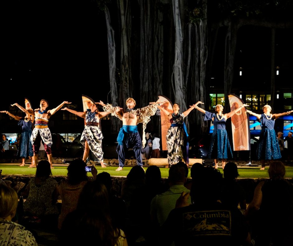 Hula is a sacred living library. 📚 Experience the power of moʻolelo (stories, histories, genealogies) at "The Return of the Kapaemahu" performance! 📍 Kūhiō Beach Hula Mound 🗓️ Wednesdays, 6:30-7:30 PM  #VisitOahu #kapaemahu #returnofkapaemahu #queerhistoriesofhawaii