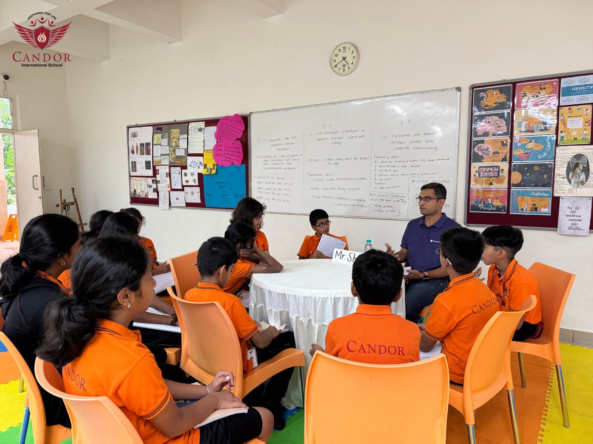 Candorschool's tweet image. Our Grade 4 students explored the magic of the Human Library — where people become the books!
Candor parents shared their stories, professions, and life lessons, sparking curiosity, empathy, and real-world learning beyond textbooks.
#CandorInternationalSchool #PYP #HumanLibrary