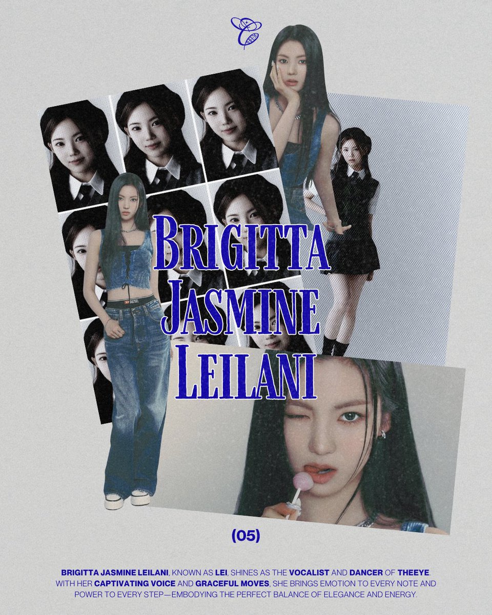 ᅠ
ᅠ

The fifth light of 𝗧𝗛𝗘𝗘𝗬𝗘, 𝗟𝗲𝗶, embodies calm strength wrapped in radiant charm. Her voice shimmers like moonlight — soft yet captivating, carrying emotions that linger in the heart. 

ᅠ
ᅠᅠ