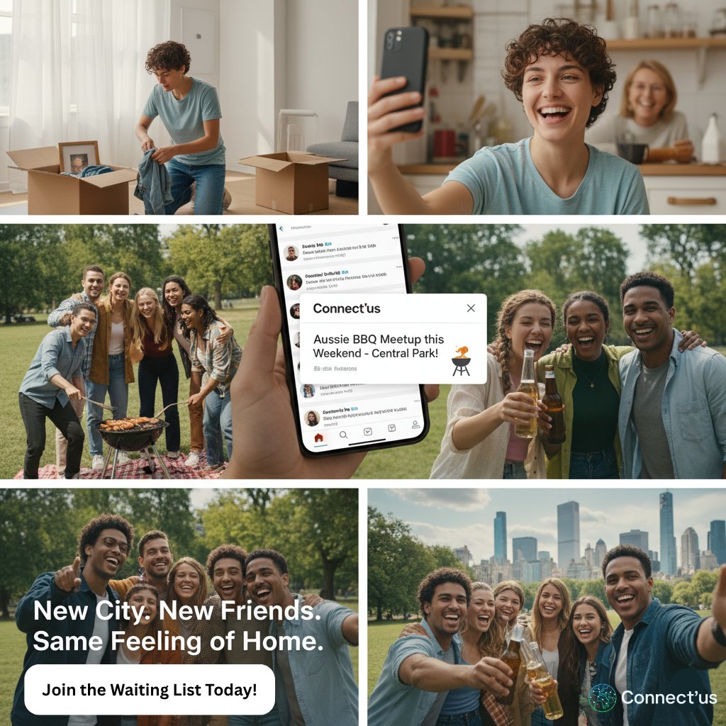 connectus_app's tweet photo. From “Where are you from?” to “Let’s hang out this weekend!” 🤝
That’s the magic of Connect’us — bringing together people who share your roots, your culture, and your vibe. ✨
Join the community → https://t.co/j8GOibWIcH
#ConnectUs #BelongAnywhere #FriendshipGoals #LifeAbroad https://t.co/89bt8XWOzH