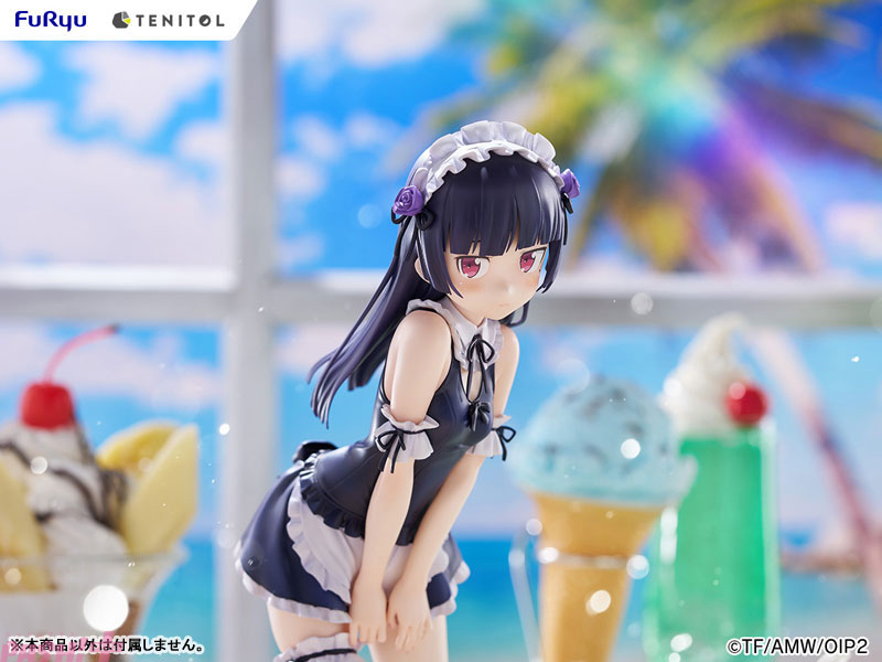 俺妹】桐乃、黒猫、あやせが水着メイド姿に！ アニメ『俺の妹が