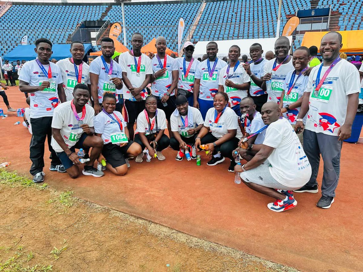 Thanks to Team Conservation International Liberia for joining us on race day!