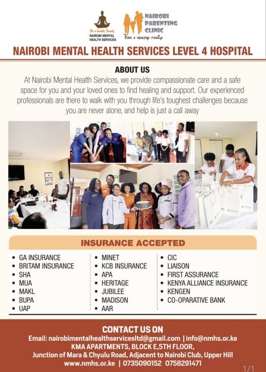 Healing starts with one conversation. 
Come visit us at Nairobi parenting clinic  where you’re heard, supported, and guided toward peace of mind.
#Trending #TrendingNow