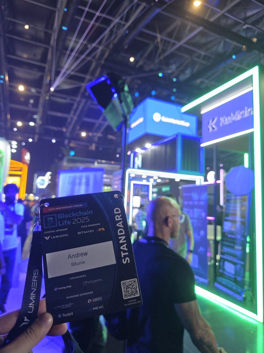 cryptoctlt's tweet image. GM
Welcome to #BlockchainLife2025