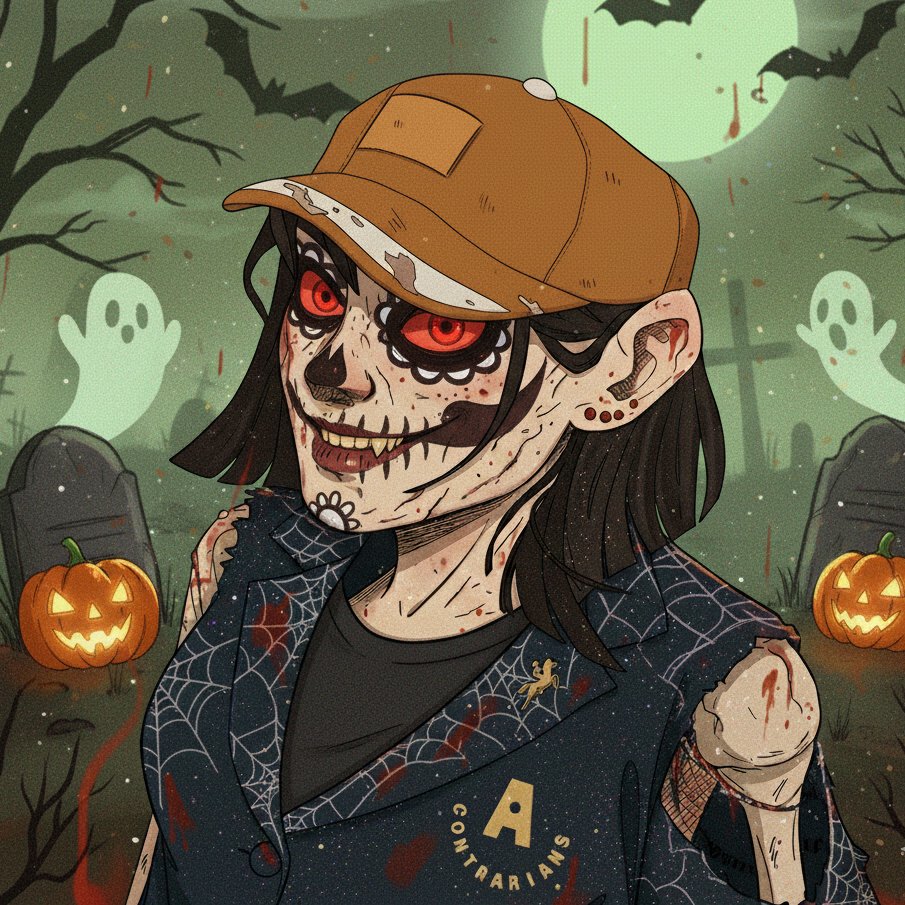 Contra_Square's tweet photo. Halloween week 🤜∆🎃🎃🎃 https://t.co/Ycq8te9Vkp