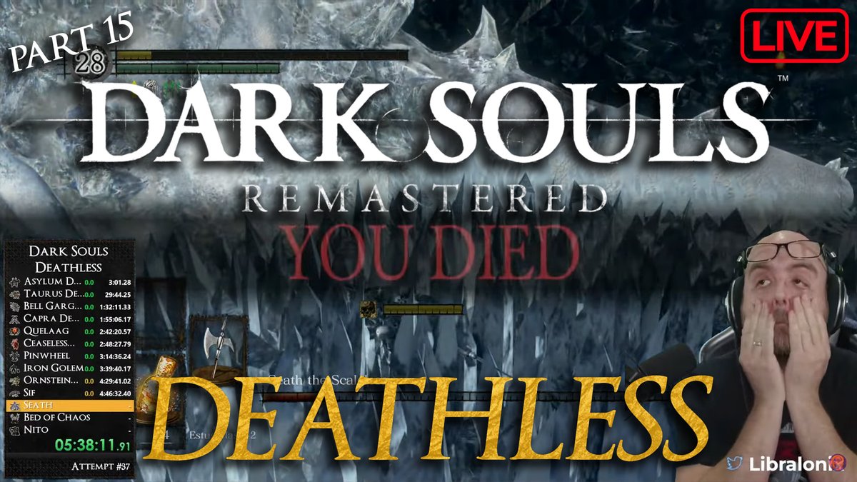 libralonix's tweet image. And we&apos;re back!!!!

Join me live for some (hopefully) Deathless Dark Souls!

💀NOW LIVE💀

twitch.tv/libralonix