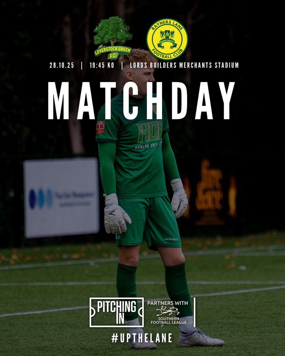 Back to back away games tonight as we face Leverstock Green 

#UpTheLane