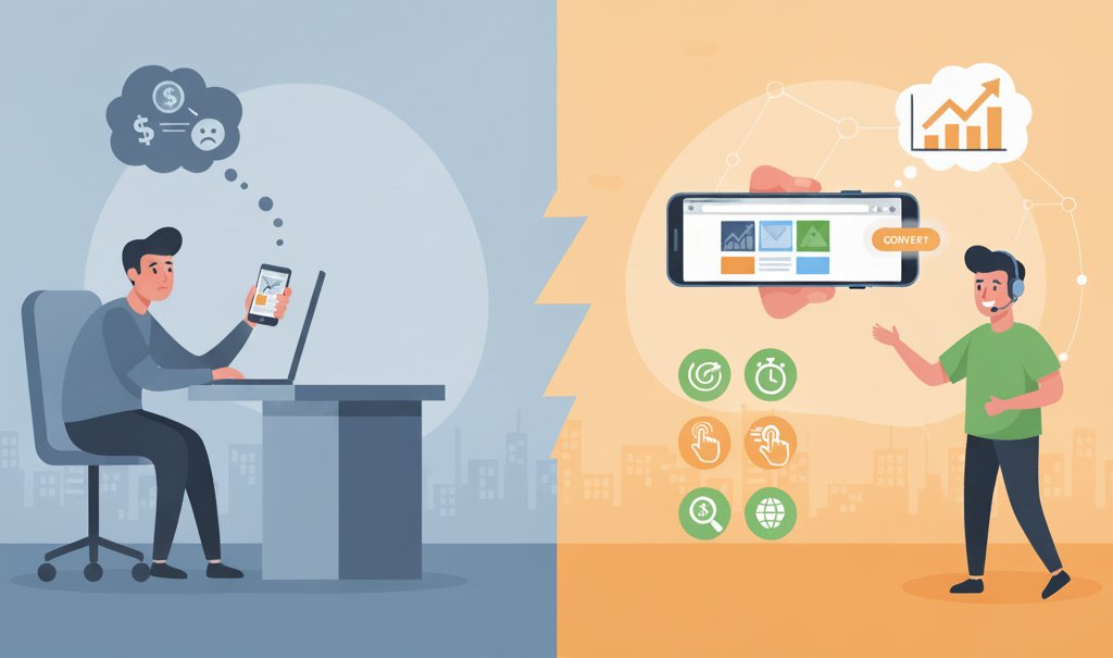 SeoSolutionsVlc's tweet image. 📱 Tu web puede estar perdiendo visibilidad simplemente por no estar optimizada para móviles. En SEO Solutions ofrecemos Soluciones Web Smartphone: diseño responsive + mobile first = mejor UX, más conversiones y más SEO. 🔝
#MobileFirst #SEO #UX #DiseñoWeb #MarketingDigital