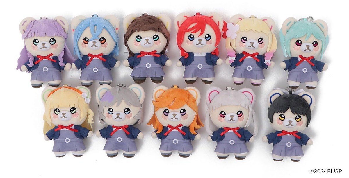 ラブライブスーパースター×WEGOコラボ“Kumalla！”マスコット 全12種 Kumalla！ぬいぐるみマスコット – WEGO ONLINE STORE