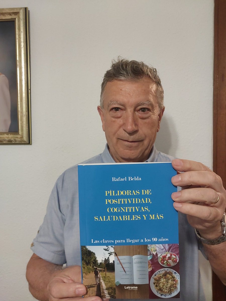 📖 Dijous, Rafa Belda presenta el seu últim llibre: "Píldoras de positividad, cognitivas, saludables y más. Las claves para llegar a los 90 años". L'autor estarà acompanyat de la poeta local Xelo Ferre.
📅 30 d'octubre de 2025
🕢 19.30 hores
📍 Sala Joan de Joanes
