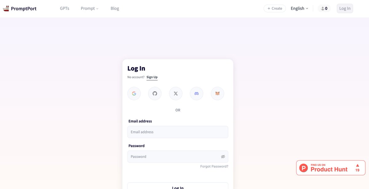 This is the last chance to join the AI world, register using your Google email (or other email), GitHub, Twitter, Discord, or Web3 wallet.