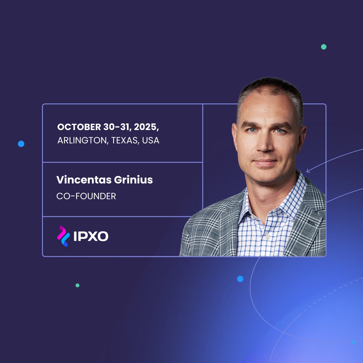 IPXOcom's tweet photo. The @IPXOcom  team is heading to #ARIN56 in Arlington, TX! 🌎

We’re joining internet leaders to talk about the future of IP address management, fair policy, and collaboration across the community. 

Let's connect! 🚀

#IPXO #IPv4 #Networking #InternetGovernance https://t.co/xBPt6n5rh4