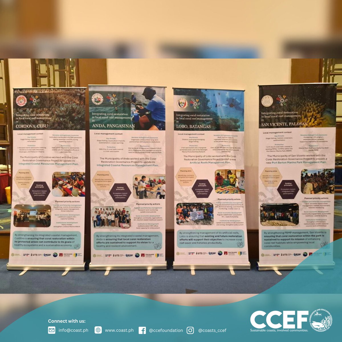 CCEF_PH's tweet image. October 21–23, 2025 |  Quezon City, Philippines - CCEF proudly took part in the National Coral Restoration Governance Workshop — a gathering of minds and missions for the future of Philippine reefs.

𝘙𝘦𝘢𝘥 𝘮𝘰𝘳𝘦: coast.ph/ccef-news/10/c…