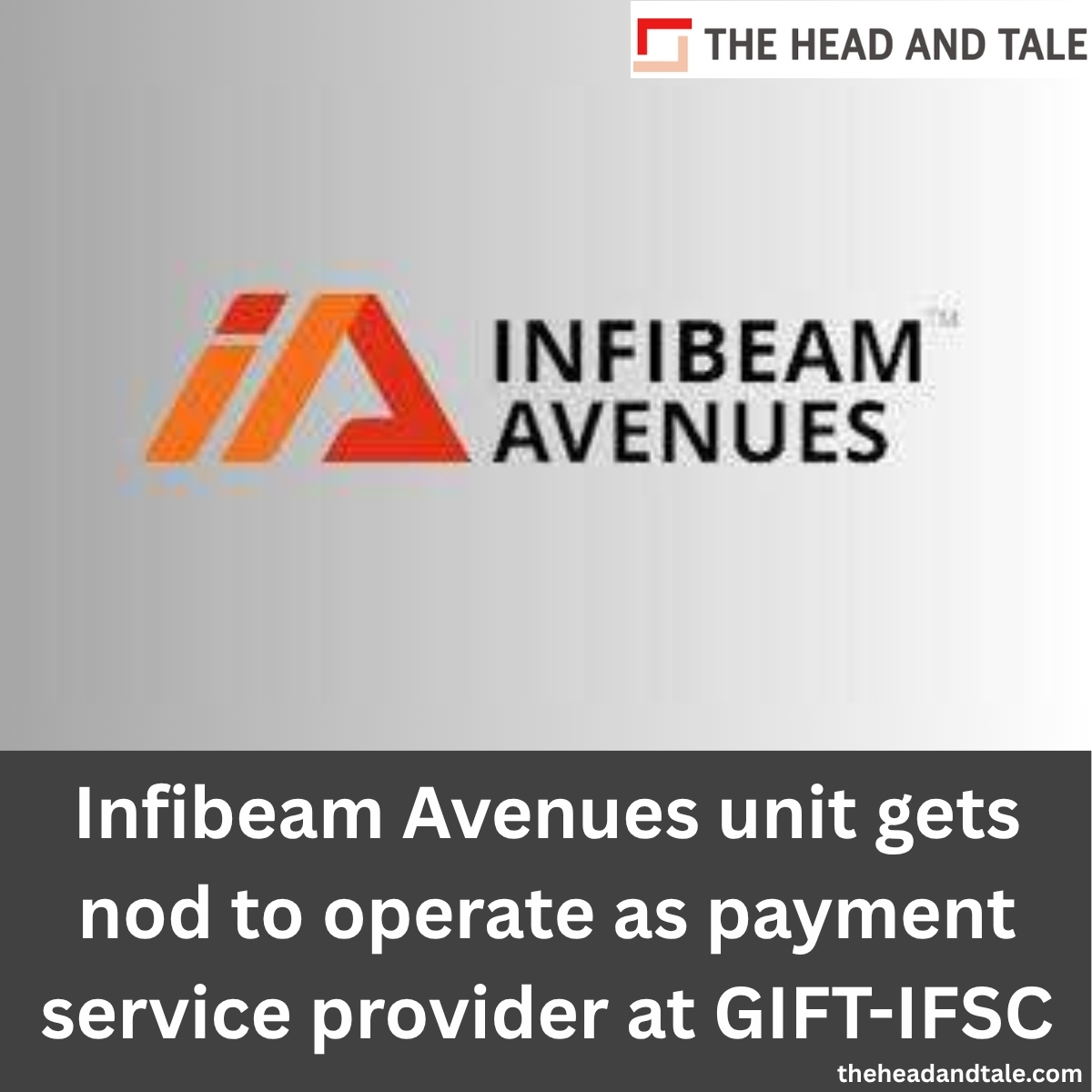 theheadandtale's tweet photo. Payments firm #InfibeamAvenues has wholly-owned subsidiary, #IAFintech, has received preliminary approval from the IFSCA to function as a payment service provider within #GIFTCity's International Financial Services Centre. @InfibeamAvenues
https://t.co/6Z0dDB7tGD https://t.co/6EGqaIpXQa