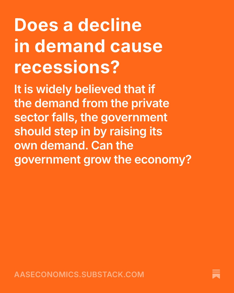 aaseconomics's tweet photo. Read Dr Shostak’s latest article here - Does a decline in demand cause recessions?”

https://t.co/lbbBUFCajc https://t.co/pzZ7v0oxvi