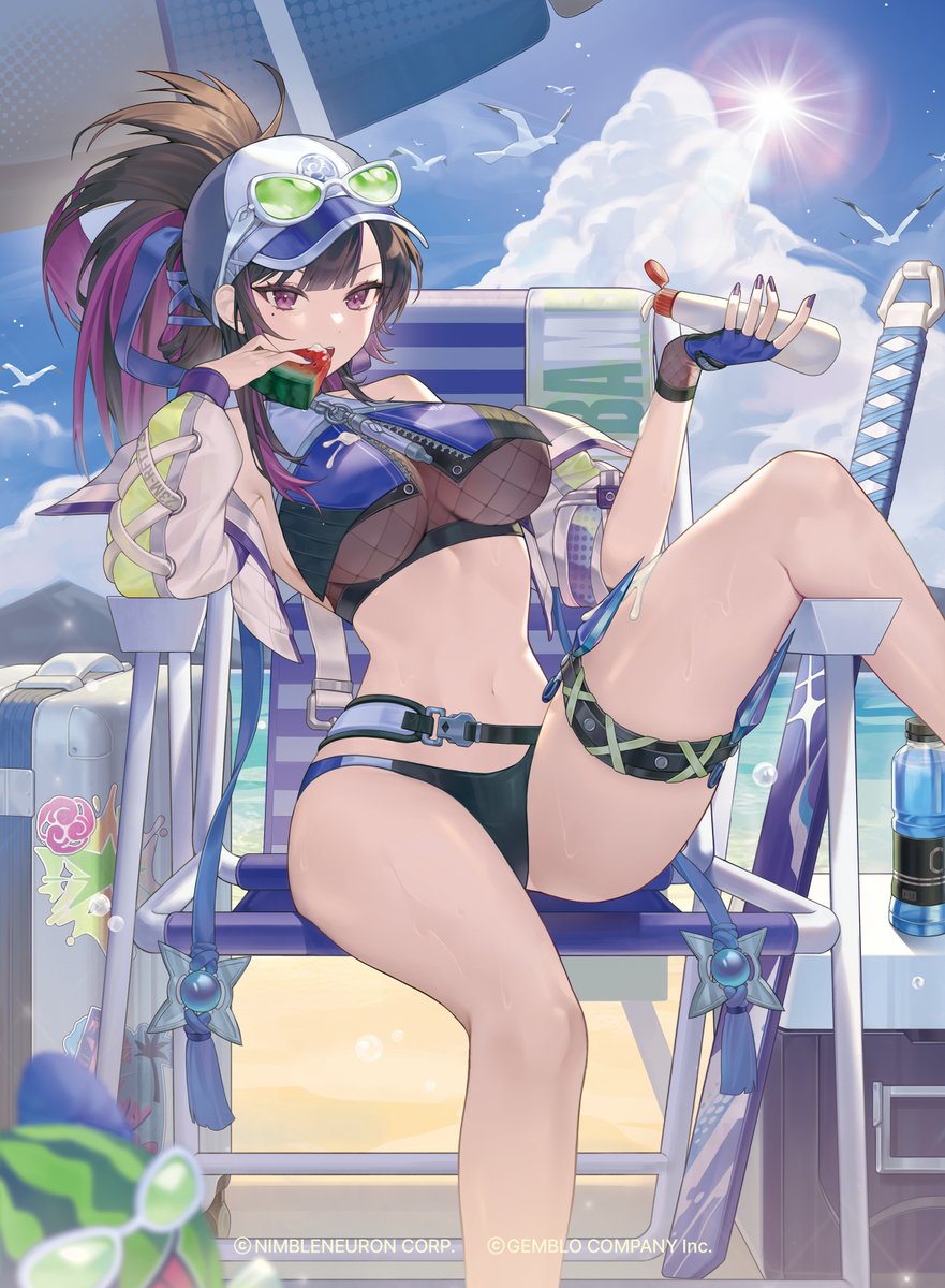 이터널리턴 니벨아레나 <청랑일섬 츠바메> 카드 일러스트 작업하였습니다!💙

#니벨아레나 #NivelArena #이터널리턴 #EternalReturn