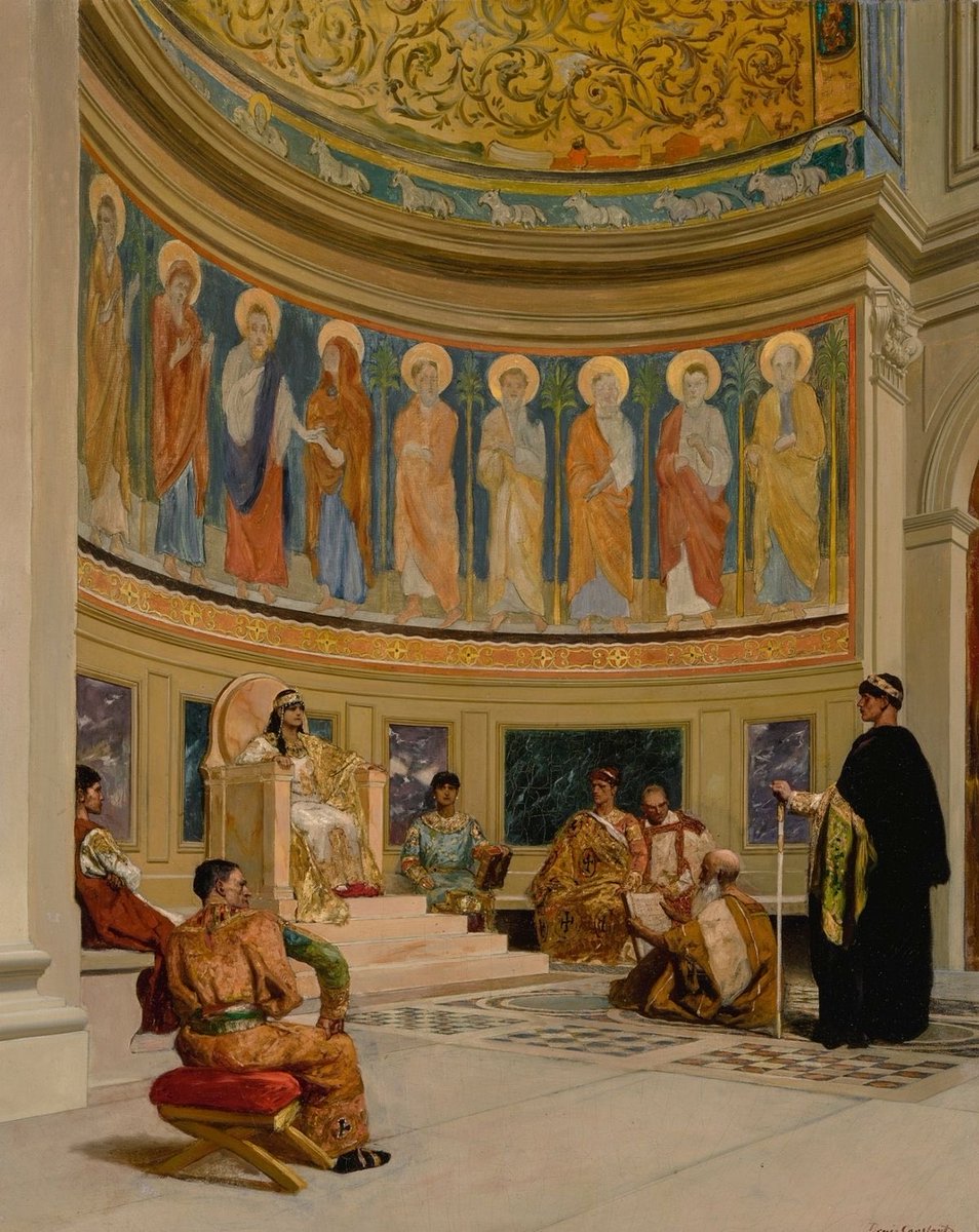 The exile of John Chrysostom by Empress Eudoxia