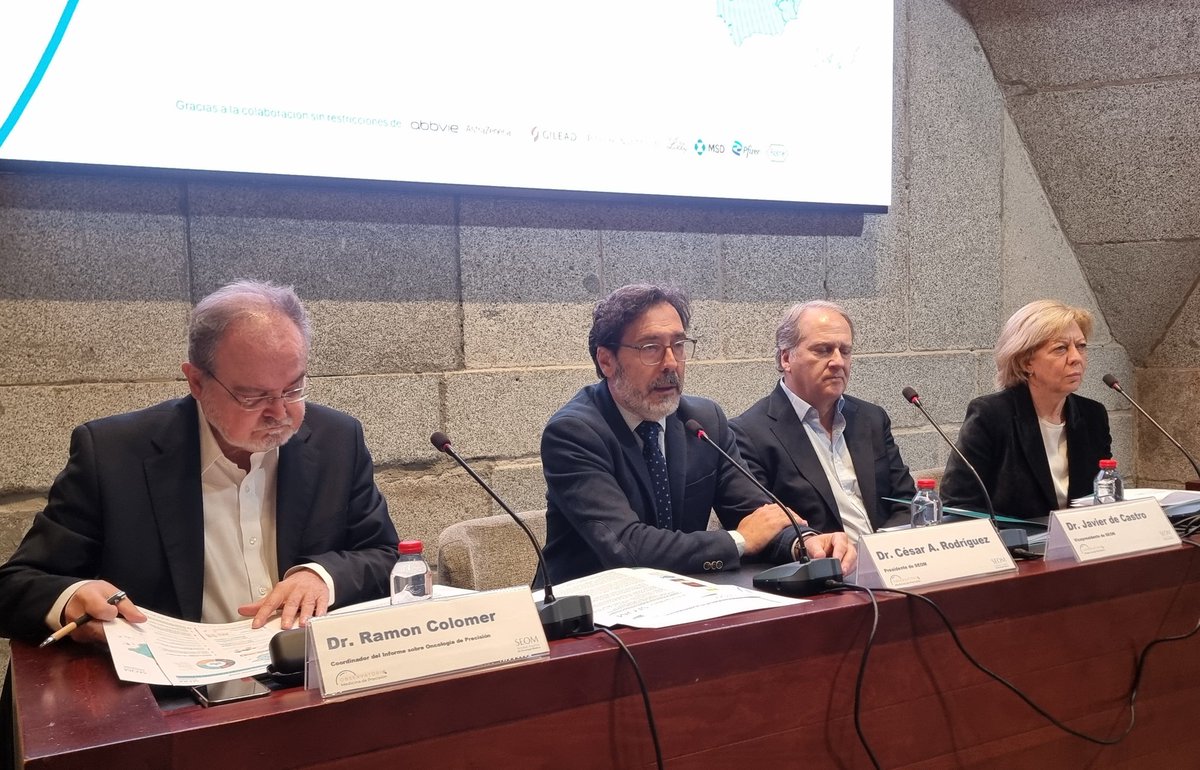 🗣 "El informe SEOM de #OncologíaDePrecisión nace con el propósito de establecer un punto de partida riguroso y crear un mapa representativo de la situación actual que permita posteriormente monitorizar de forma periódica la evolución y los avances de esta materia en constante