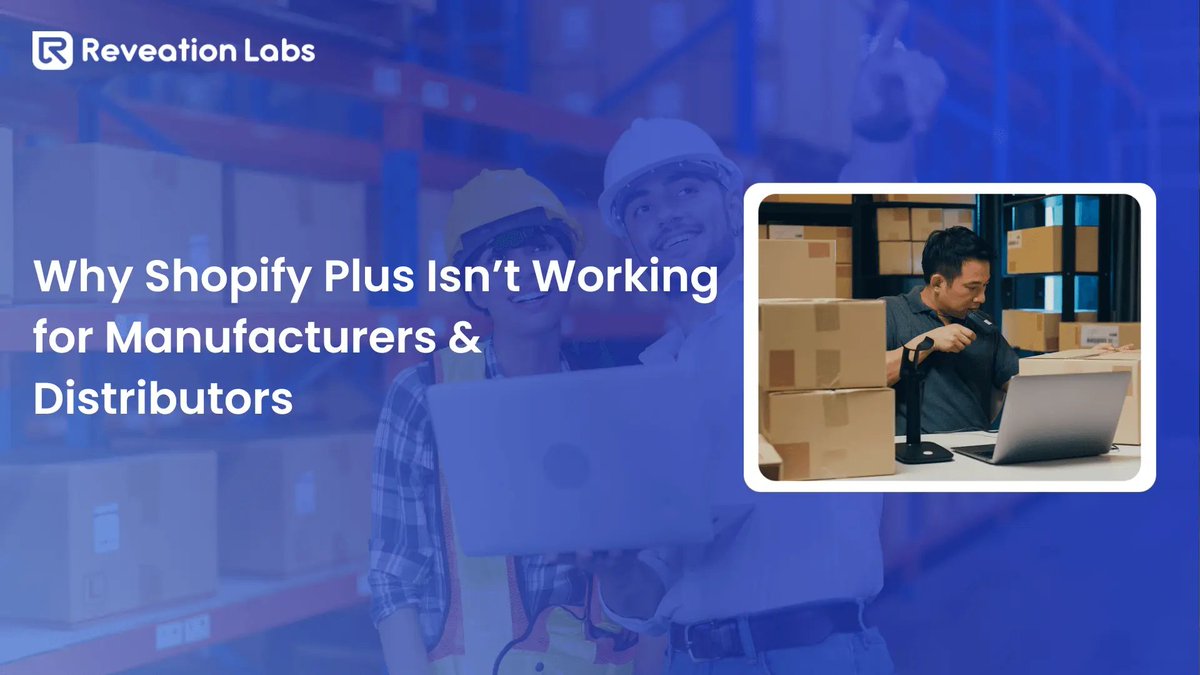 Why Most Manufacturers and Distributors Are Getting Shopify Plus Development All Wrong
The majority of distributors and manufacturers believe that switching to Shopify Plus is the answer, but their growth is still stagnating.
For more details: reveation.io/blog/5-shopify…