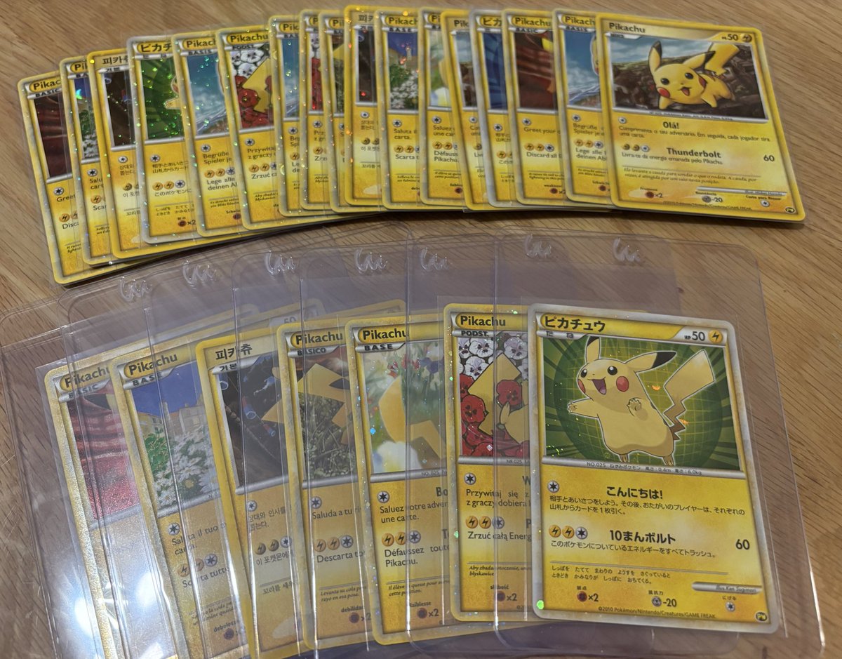 ピカチュウワールドでこんなに反応貰えて嬉しいです☺️
もっと皆んなにピカチュウワールドの良さを伝えたい！！

開封したところ結構当たりでした✨
プラスチックケースに入れてもらいます✌️