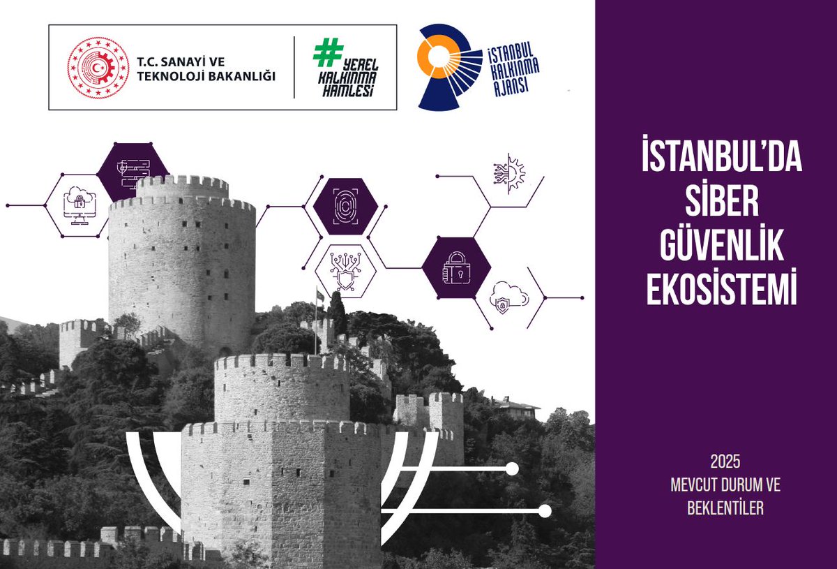 istkaorgtr's tweet photo. İstanbul'da Siber Güvenlik Ekosistemi Raporu Yayınlandı!
 
Kritik teknolojiler alanında bölgesel mevcut durum raporları çalışmalarını sürdüren İstanbul Kalkınma Ajansı (İSTKA), "İstanbul’da Siber Güvenlik Ekosistemi 2025: Mevcut Durum ve Beklentiler" raporunu yayınladı.
 
Raporda; siber güvenlik teknolojilerinin gelişimi, küresel eğilimler, İstanbul’daki mevcut durum, ekosistem yapısı, yürütülen projeler ile İstanbul Siber Güvenlik Çalıştayı’nda paydaşlarla belirlenen ihtiyaçlar ve çözüm önerileri kapsamlı bir şekilde ele alındı.
 
Rapora erişmek için hemen tıklayın: https://t.co/MR3pjYHdKP