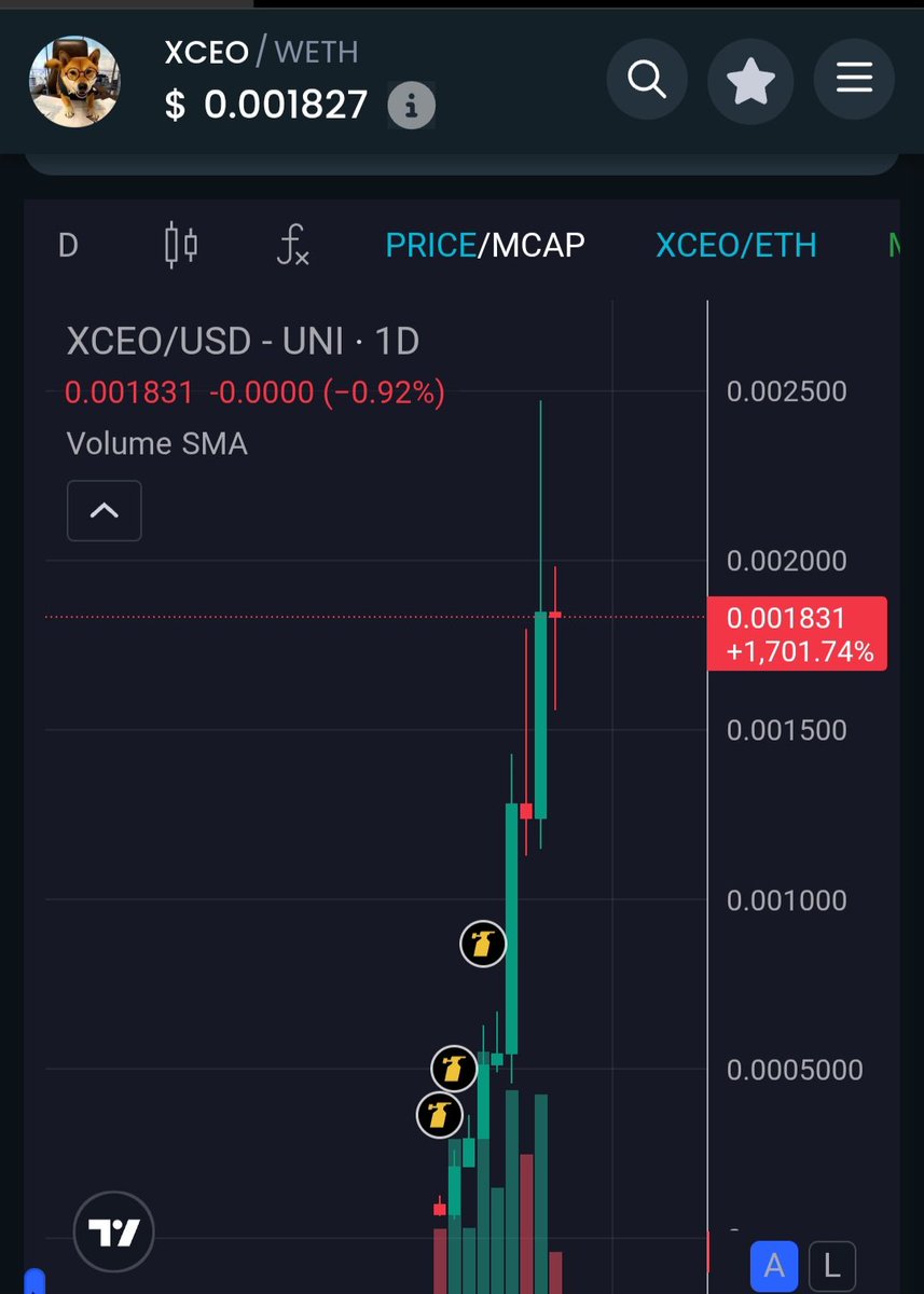 crypto3dge's tweet image. $XCEO looks ready to break out 

This team working hard 

CA: 0xC3F42cA0DcDfC9390A4ef881cb25116F5682DeF1