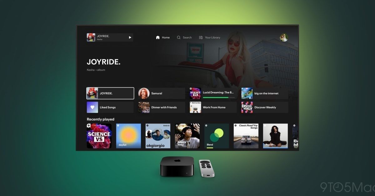 melanews's tweet image. Spotify lancia l’app tvOS tutta nuova 🍏📺  
Design più fresco, testi, DJ e coda smart.  
#Spotify #AppleTV #tvOS