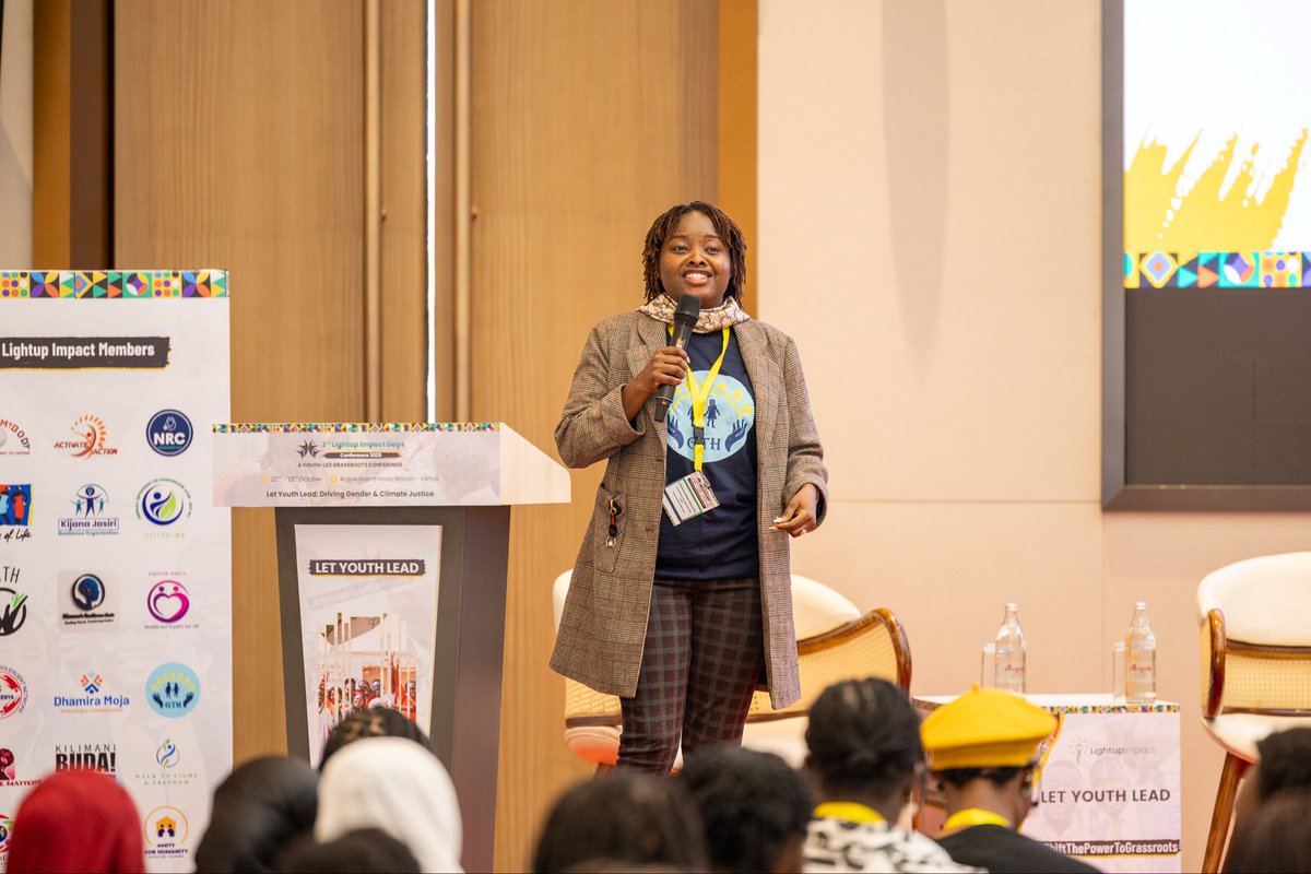 HelpGth's tweet image. Last week, Grown To Help was honoured to join #LightUpImpactDays2025 in Nairobi, a conference driving gender &amp;amp; climate justice. We moderated the Fireside Chat on Food Security, Loss &amp;amp; Damage, and Just Transition, centering equity, inclusion &amp;amp; youth leadership.