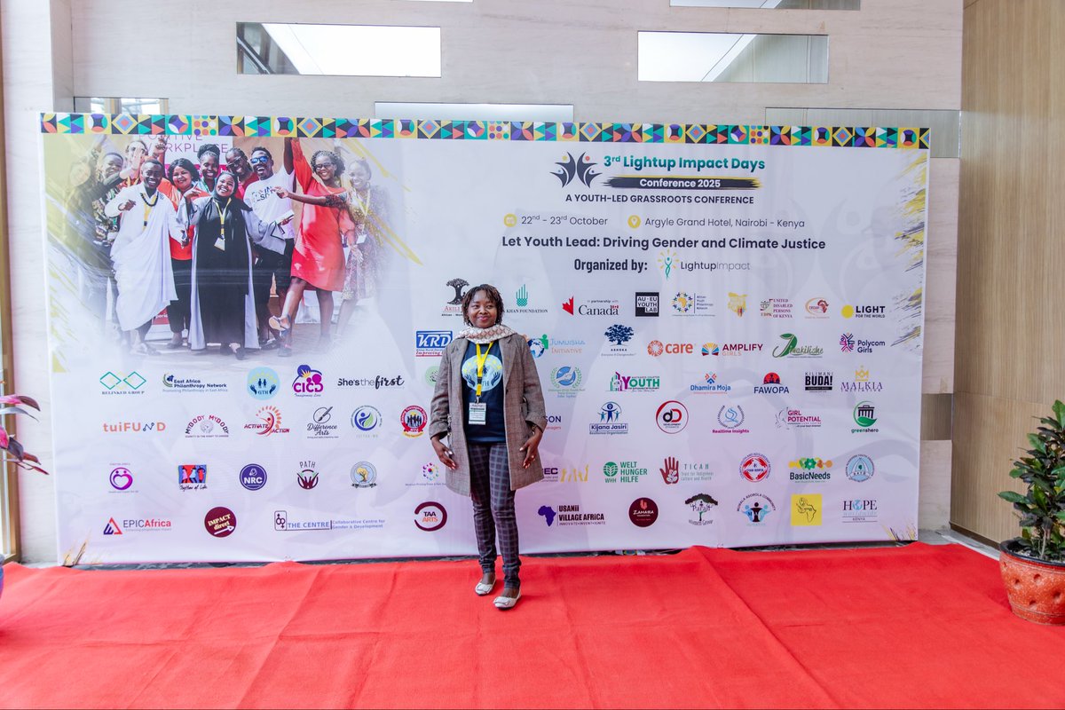 HelpGth's tweet image. Last week, Grown To Help was honoured to join #LightUpImpactDays2025 in Nairobi, a conference driving gender &amp;amp; climate justice. We moderated the Fireside Chat on Food Security, Loss &amp;amp; Damage, and Just Transition, centering equity, inclusion &amp;amp; youth leadership.