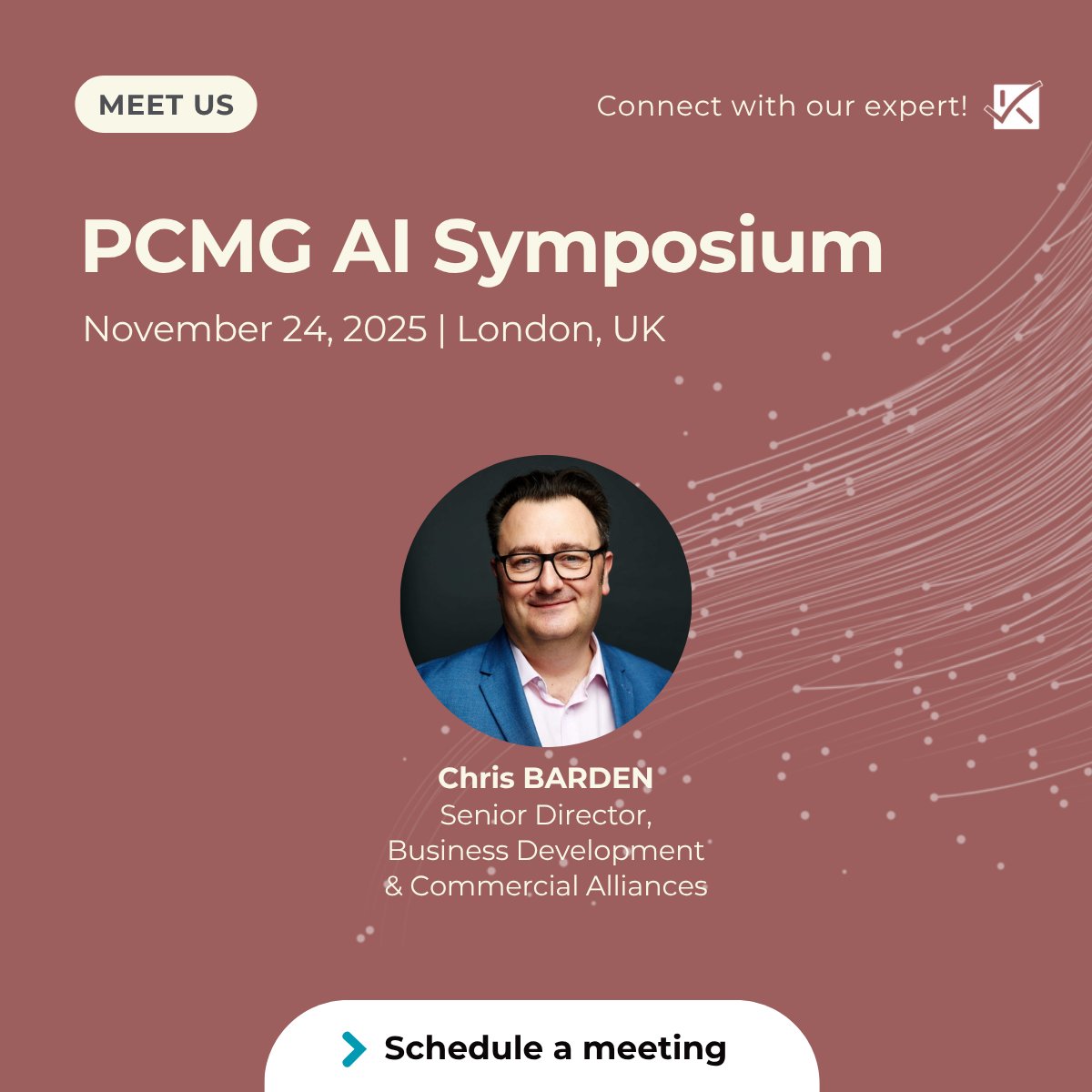 MyKayentis's tweet image. 𝐋𝐨𝐨𝐤𝐢𝐧𝐠 𝐟𝐨𝐫𝐰𝐚𝐫𝐝 𝐭𝐨 𝐭𝐡𝐞 𝐏𝐂𝐌𝐆 𝐀𝐈 𝐒𝐲𝐦𝐩𝐨𝐬𝐢𝐮𝐦 𝟐𝟎𝟐𝟓!
Catch Chris Barden at the AI Symposium hosted by #PCMG  — a great opportunity to connect and exchange ideas!
👉 Schedule a meeting: bit.ly/4m6x7k0
#kayentis #eCOA #clinicalstudies