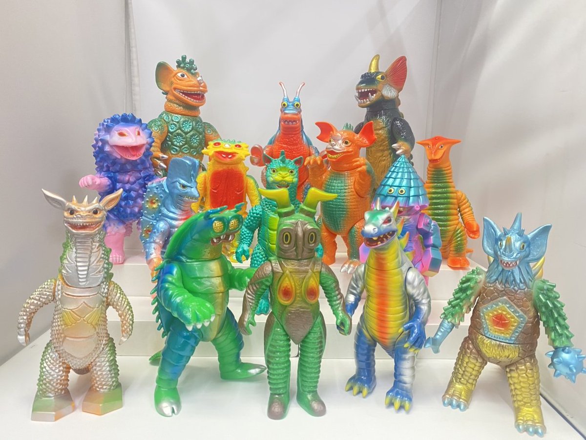 🎉買取情報🎉 怪獣ソフビ沢山買取させていただきました🥳 色が