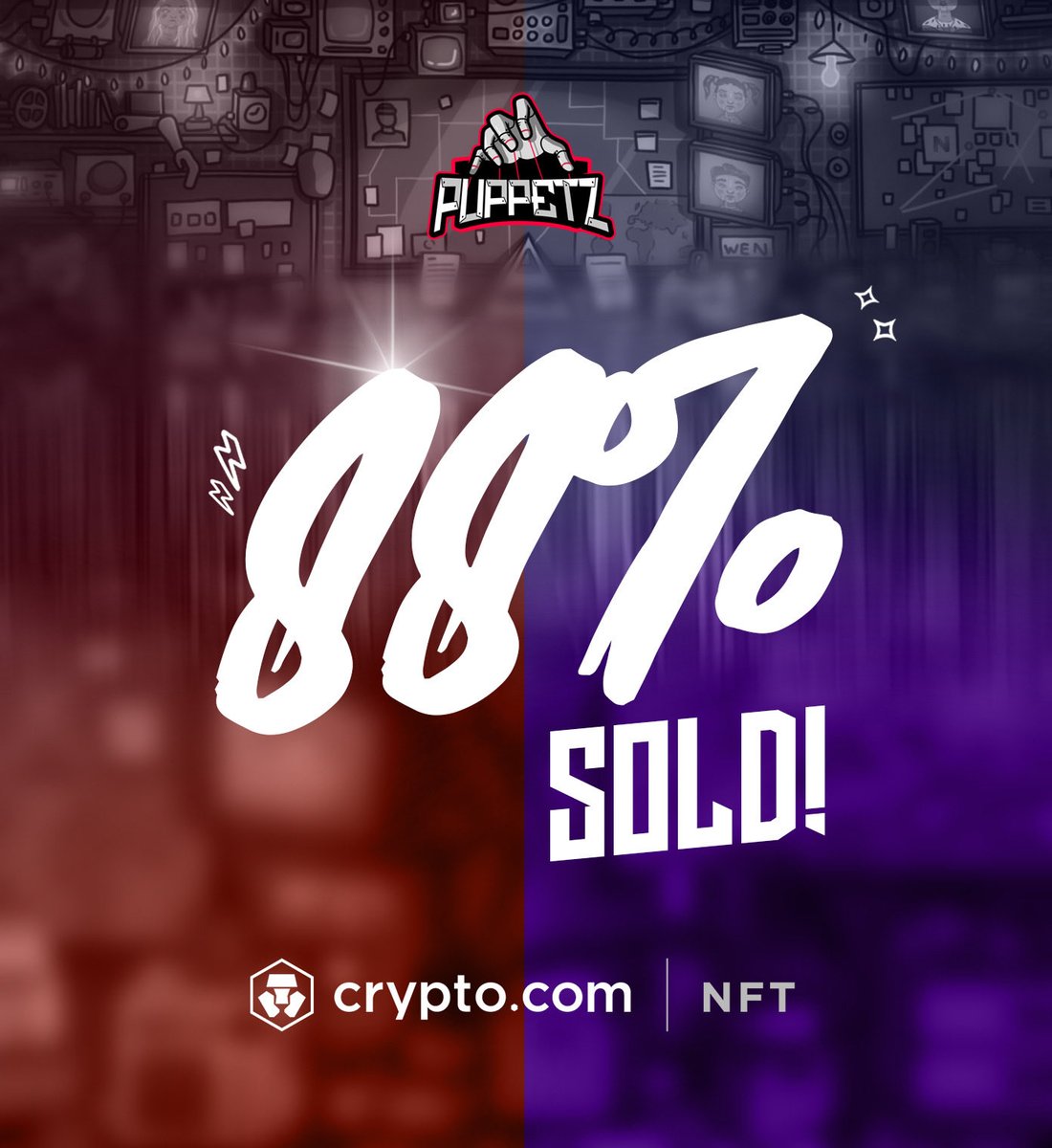 PuppetzART's tweet image. GM #CROfam 
12% left on @cryptocomnft

The @LoadedLions_CDC was found! Buy it now on the secondary and remember to UNLOCK it after the sold-out🥳

In the DROP:

✅ #880 👉🏻 $1280 👉🏻 and will be worth more than anything over time💯
Part of @SergiTugas scalability strategy…