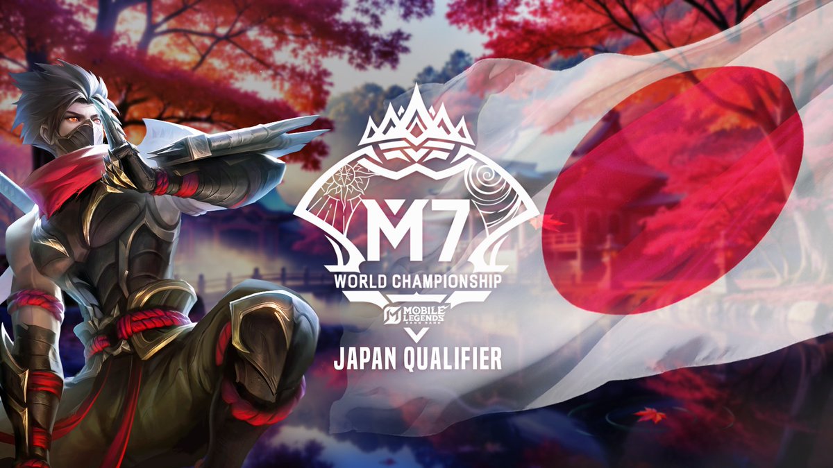 MobileLegendsJP's tweet photo. M7 World Championship 2026 Japan Qualifier 開催決定 🎉
📢 本日よりエントリー開始 📢
✅エントリーはこちら
https://t.co/KEgwG1NjoV

#M7WorldChampionship #MobileLegends https://t.co/1wRxdRAwiL