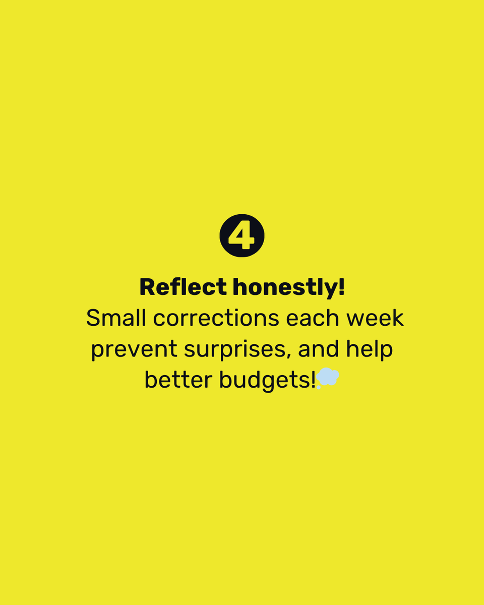 Master your finances with a simple weekly habit!📲

Start with these steps to quickly build the consistency and watch the difference it makes. It's small steps that lead to big changes.

Do you have a routine already? Share your story.💬

#FarangaApp #MoneyGoals #SmartSpending