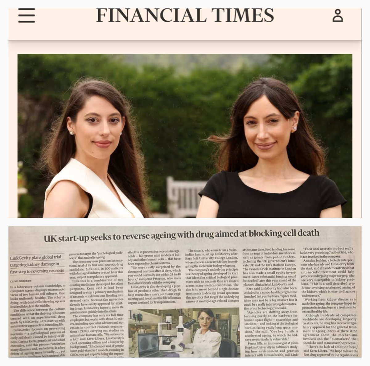 LinkGevity tweet media