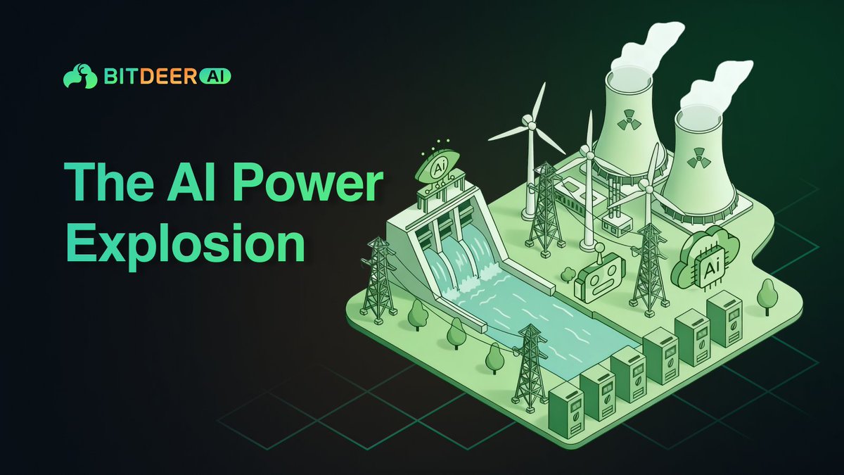 Bitdeer_AI's tweet image. AI is advancing faster than ever, and electricity demand is rising just as quickly. From generative models to multimodal agents, every leap in intelligence drives higher energy consumption, putting global power capacity under increasing pressure.

Discover the current landscape,…