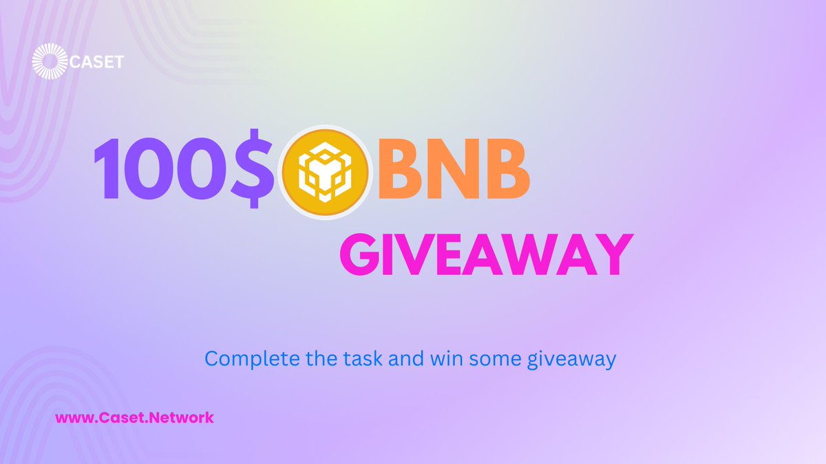 casetnetwork's tweet image. 📢 $100 GIVEAWAY! 🎉

We’re giving away $100 to lucky winners! 💸
To enter:

1.  Follow @casetnetwork ✅
2. Like this post ❤️
3. Retweet 🔁
4. Reply with your wallet address 💼

Winner announced in 48 hours. Let’s go! 🔥