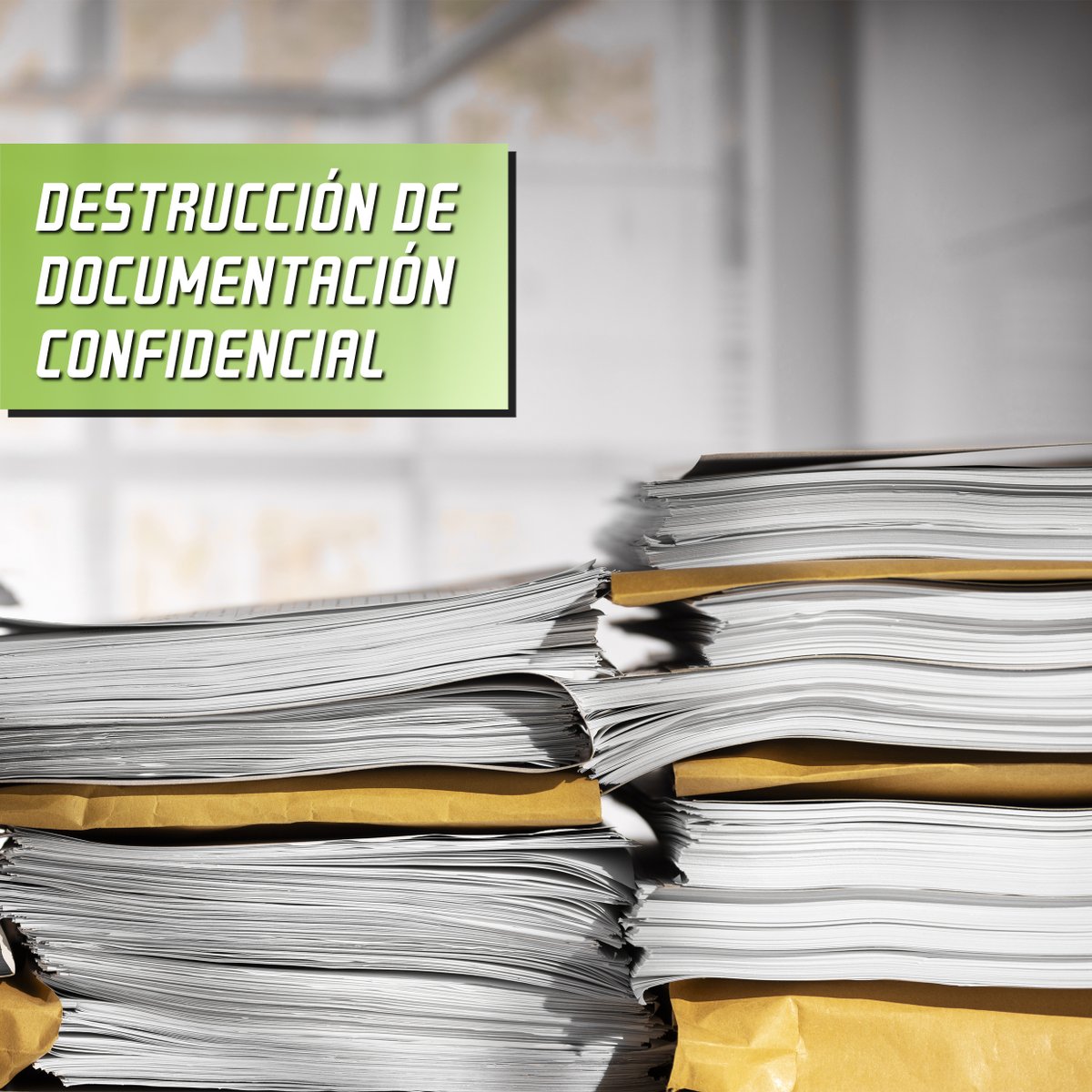 ecoruycan's tweet image. Contamos con una amplia experiencia en custodia y destrucción de documentación confidencial

📱 698 20 32 50

#Ecoruycan #reciclaje #medioambiente #sostenibilidad #economiacircular #destrucción #documentación #confidencial #seguridad #empresas #Raees #gestion #integral #residuos