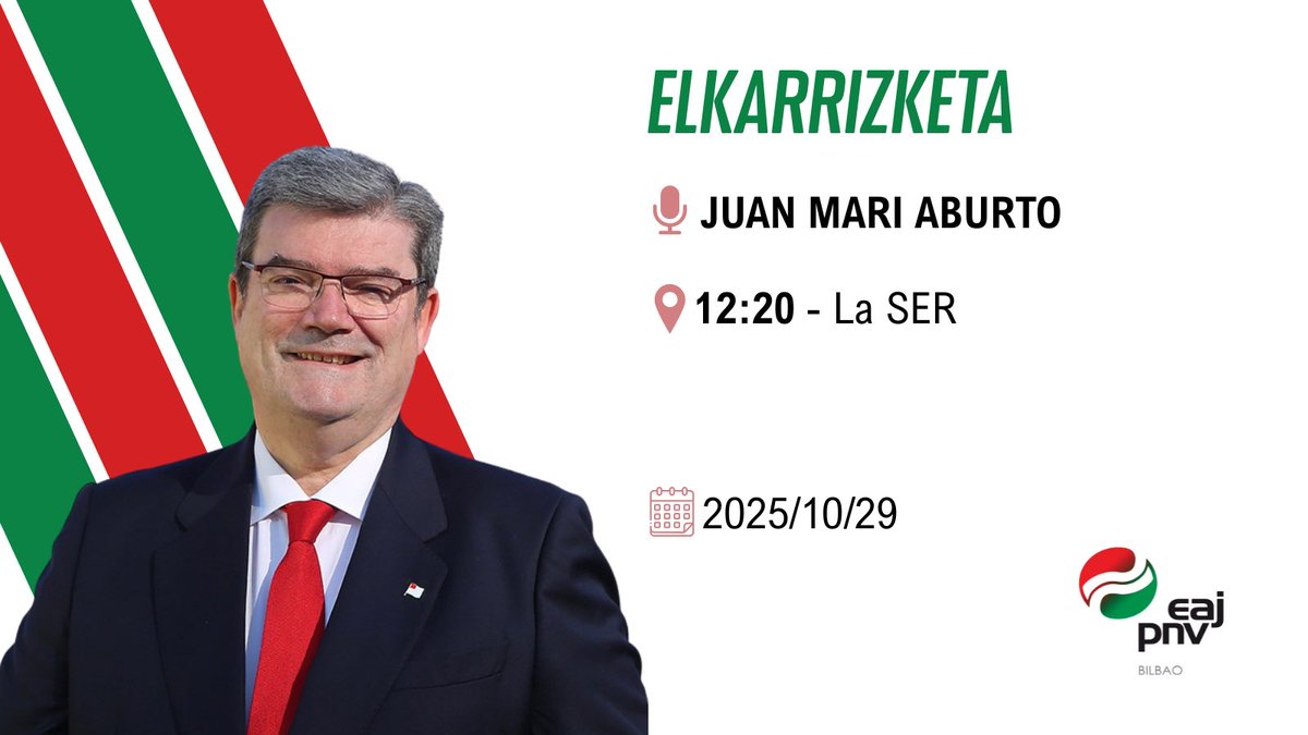 Bihar, <a href="/juanmariaburto/">Juan Mari Aburto</a> Bilboko alkateak egingo dauan elkarrizketa: