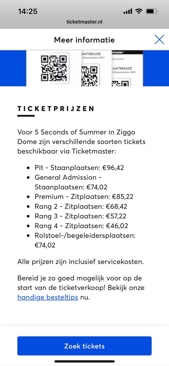 howdydoCalum_'s tweet photo. Can someone explain why 5sos took general pit off their pricelist and only made them available for over €300 in vip???? Lowkey pissed https://t.co/T1ReP0zohu
