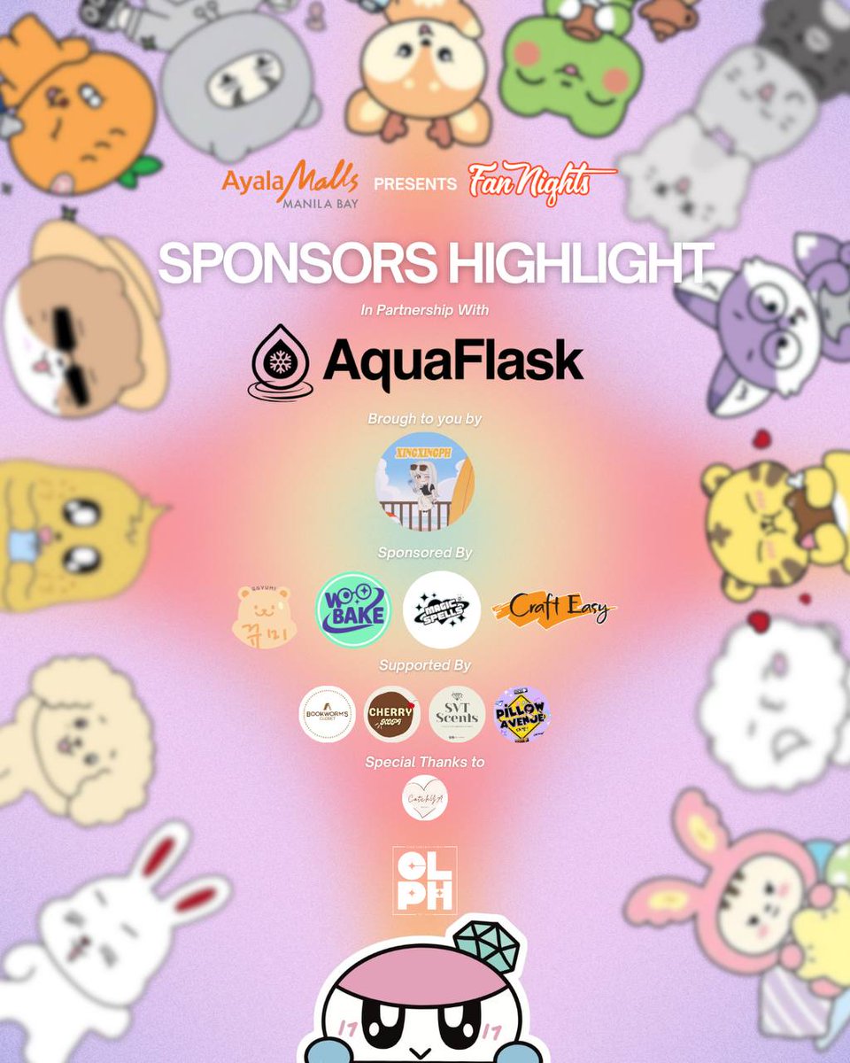 We’re proud to kick off our official sponsor highlight for Carat Clubhouse!  Our heartfelt thanks go to the amazing brands whose support makes all of this possible! 🎉

In partnership with
AquaFlask PH

Brought to you by
<a href="/xingxingph/">星星✨🇵🇭</a> 

Sponsored by
<a href="/helloggyumi/">𝗴𝗴𝘆𝘂𝗺𝗶</a>, <a href="/WoobakePH/">Woobake 🍪</a>,