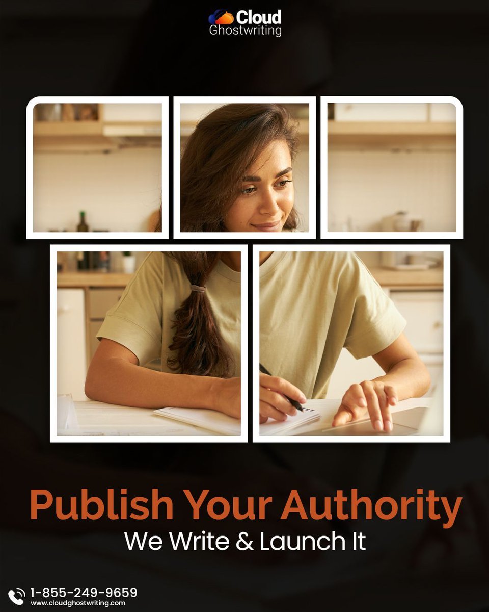 CloudGW9's tweet image. 🔍 Establish your authority with a powerful book! At Cloud Ghostwriting, we not only write but also help you launch it into the world. Ready to be recognized as an expert in your field? Let’s get started! 🚀 cloudghostwriting.com
#CloudGhostwriting #PublishYourAuthority #Expert